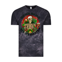 Cloud Black When you're dead inside but it's christmas Vintage Tee - RanaPortraitStore
