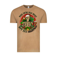 Vintage Camel When you're dead inside but it's christmas Vintage Tee - RanaPortraitStore