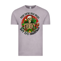 Vintage Zinc When you're dead inside but it's christmas Vintage Tee - RanaPortraitStore