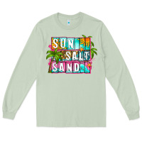 Matcha sun salt sand summer Long Sleeve Tee - Zillion Design Studio