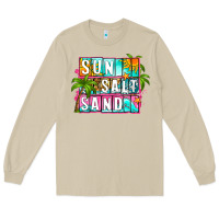 Mushroom sun salt sand summer Long Sleeve Tee - Zillion Design Studio