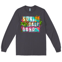 Smoke sun salt sand summer Long Sleeve Tee - Zillion Design Studio