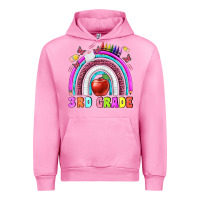 Fuchsia Pink 3 rd grade Urban Hoodie - BundleAndBundleShop