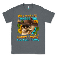 Charcoal Heather somewhere where the summer lasted all year 'round Classic Tee - HRA Design Shop