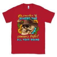 Red somewhere where the summer lasted all year 'round Classic Tee - HRA Design Shop