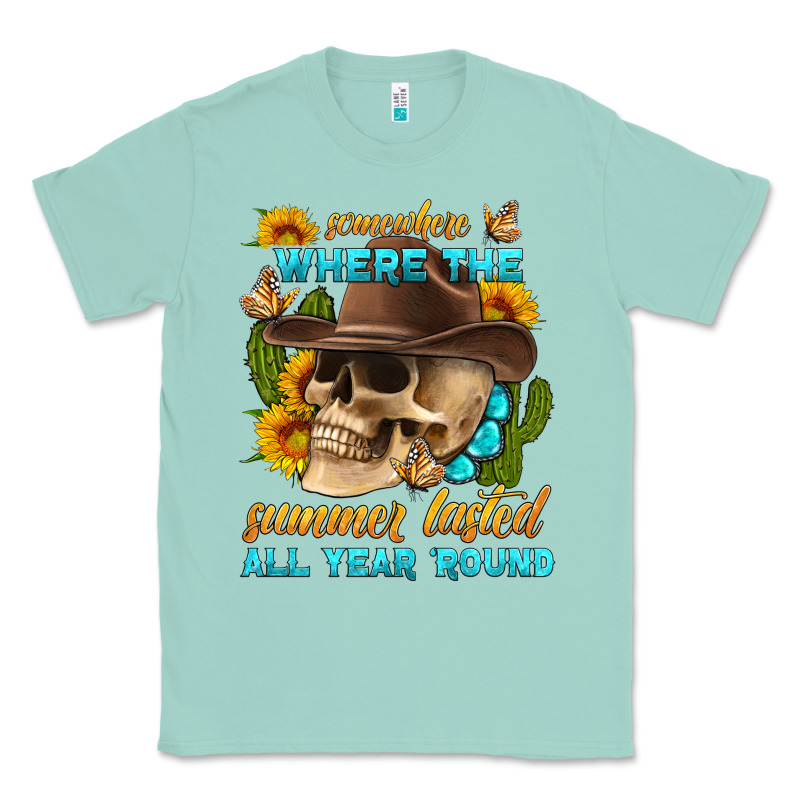 Somewhere Where The Summer Lasted All Year 'round Classic Tee by HRA Design Shop | Teevron