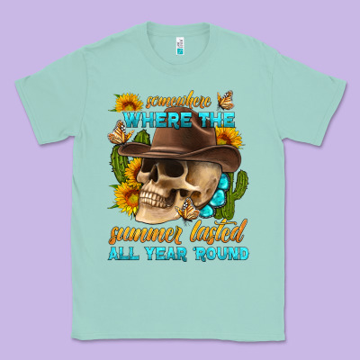 Somewhere Where The Summer Lasted All Year 'round Classic Tee Designed By Hra Design Shop
