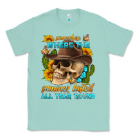 Seafoam somewhere where the summer lasted all year 'round Classic Tee - HRA Design Shop