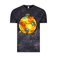 Cloud Black christmas  softball Vintage Tee - Zillion Design Studio