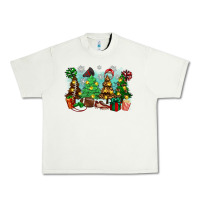 Pistachio christmas trees with football Urban Heavy Tee - Zillion Design Studio