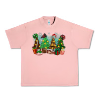Salmon christmas trees with football Urban Heavy Tee - Zillion Design Studio