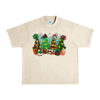 Sandshell christmas trees with football Urban Heavy Tee - Zillion Design Studio