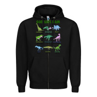 God Says I Am Dinosaurs Zipper Hoodie | Teevron