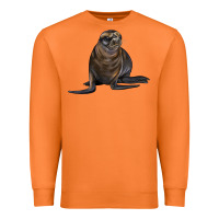 Carrot Sea Lion Illustrations Premium Sweatshirt - LillyAllenDesigns