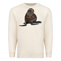 Sandshell Sea Lion Illustrations Premium Sweatshirt - LillyAllenDesigns
