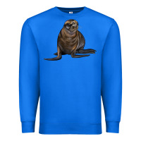 True Royal Sea Lion Illustrations Premium Sweatshirt - LillyAllenDesigns