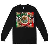 Black el papa mas chingon tumbler 3 Long Sleeve Tee - CTS Tumbler Store