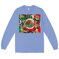 Colony Blue el papa mas chingon tumbler 3 Long Sleeve Tee - CTS Tumbler Store