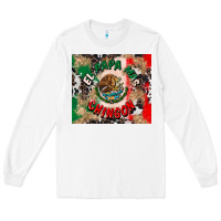 White el papa mas chingon tumbler 3 Long Sleeve Tee - CTS Tumbler Store