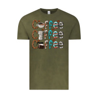 Vintage Olive coffee coffee coffee Vintage Tee - texasbilliewilder