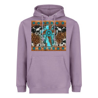 Lavender gemstone leopard cross Heavyweight Hoodie - AdoDesignShop