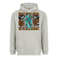 Moon Dust gemstone leopard cross Heavyweight Hoodie - AdoDesignShop