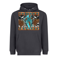Smoke gemstone leopard cross Heavyweight Hoodie - AdoDesignShop