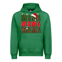 Emerald Christmas Mama Urban Hoodie - BundleAndBundleShop
