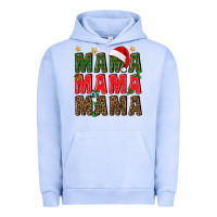 Pigment Grape Ice Christmas Mama Urban Hoodie - BundleAndBundleShop