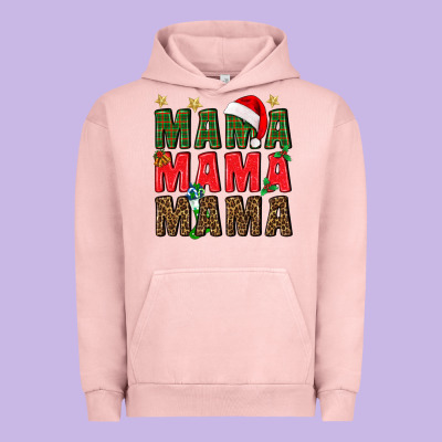 Christmas Mama Urban Hoodie Designed By Bundleandbundleshop