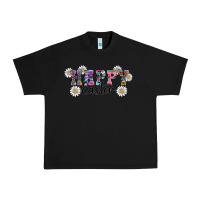 Black happy easter daisys Urban Heavy Tee - RanaPortraitStore
