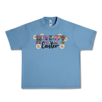 Pebble Blue happy easter daisys Urban Heavy Tee - RanaPortraitStore