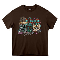 Chocolate Brown best dog mom ever Heavy Core Tee - SublimationCraftShop