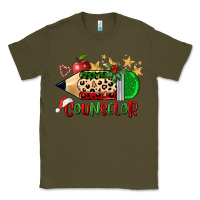 Army Green christmas counselor pencil Classic Tee - FaDigitalArtStudio