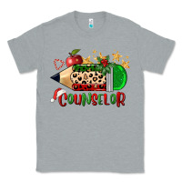 Heather Grey christmas counselor pencil Classic Tee - FaDigitalArtStudio