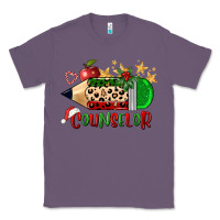 Lavender christmas counselor pencil Classic Tee - FaDigitalArtStudio