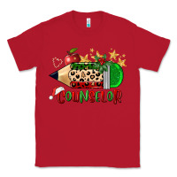 Red christmas counselor pencil Classic Tee - FaDigitalArtStudio