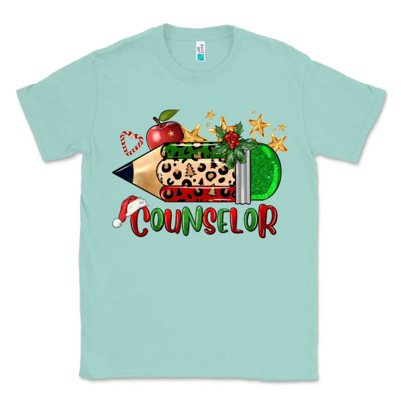 Christmas Counselor Pencil Classic Tee by FaDigitalArtStudio | Teevron