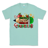 Seafoam christmas counselor pencil Classic Tee - FaDigitalArtStudio