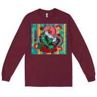 Burgundy flamenco dancer tumbler 3 Long Sleeve Tee - CTS Tumbler Store