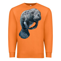 Carrot Manatee Illustrations Premium Sweatshirt - LillyAllenDesigns