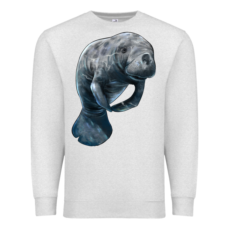 Manatee Illustrations Premium Sweatshirt by LillyAllenDesigns | Teevron