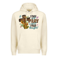 Sandshell pray on it pray over it pray through it Premium Hoodie - MaliasSmallBusiness