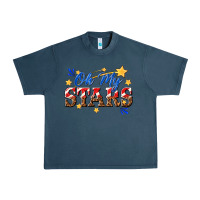 Midnight Navy oh my stars Urban Heavy Tee - texasbilliewilder