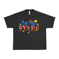 Pigment Black oh my stars Urban Heavy Tee - texasbilliewilder