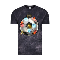 Cloud Black christmas  soccer Vintage Tee - Zillion Design Studio