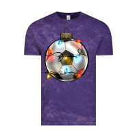 Cloud Purple christmas  soccer Vintage Tee - Zillion Design Studio