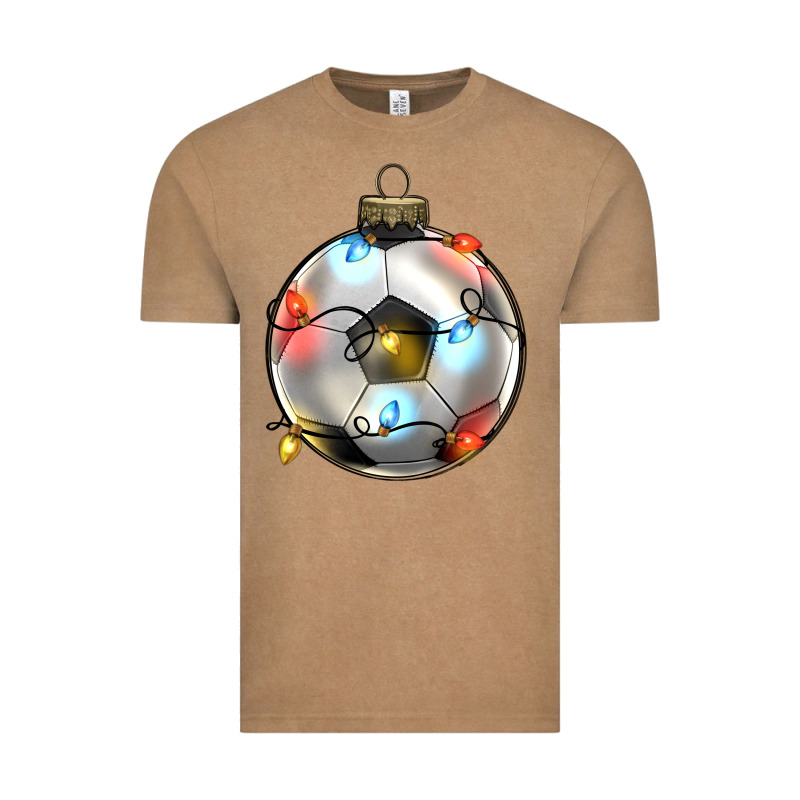 Christmas  Soccer Vintage Tee by Zillion Design Studio | Teevron