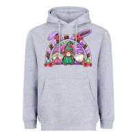 Heather Grey easter gnomes rainbow Heavyweight Hoodie - Artiststas