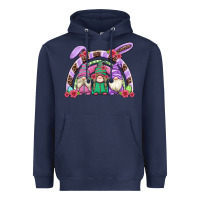 Navy easter gnomes rainbow Heavyweight Hoodie - Artiststas